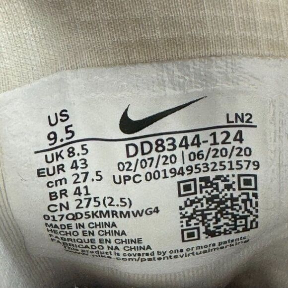 Nike Air Zoom Infinity Tour Shield Golf 'Team Orange Black' - Picture 9 of 10